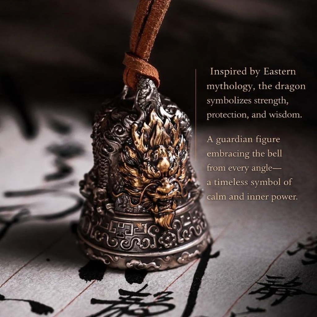 Guardian Dragon Bell ๐ | Handcrafted Symbolic Bell with Weight & Presence