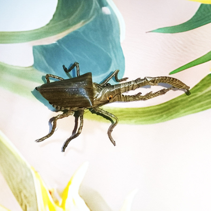 Handwoven Palm Leaf Rhinoceros Beetle