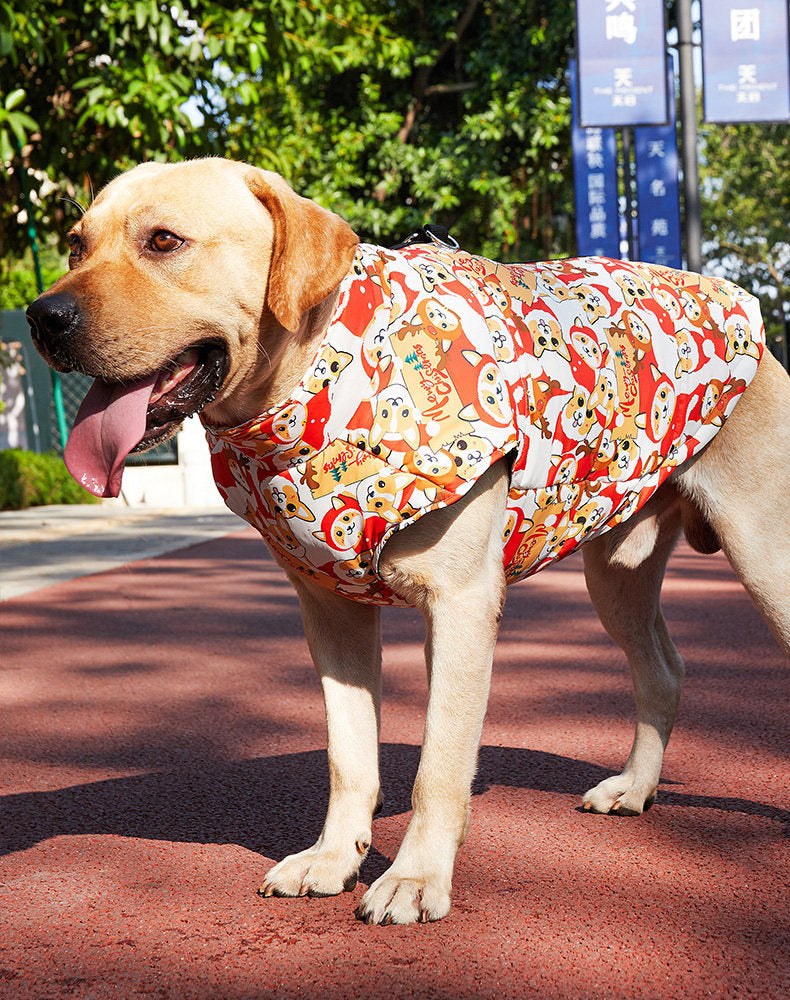 Waterproof Winter Dog Jacket with Warm Padding – Windproof, Cozy & Lightweight