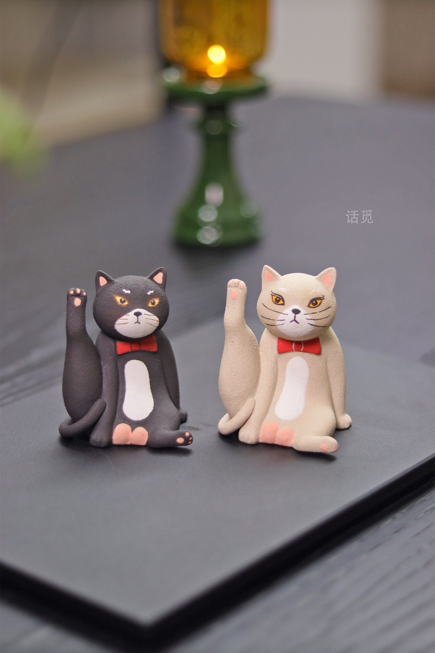 🐈 “Be Present” Cat Tea Pet  Handcrafted Yixing Zisha Ritual Companion