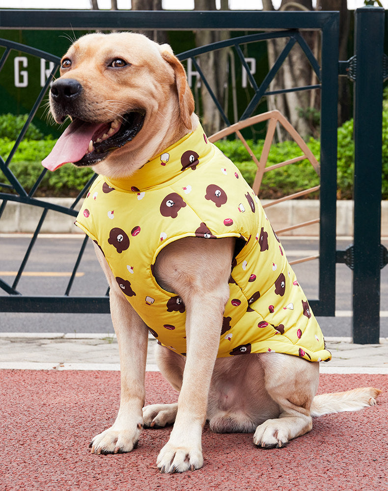 Waterproof Winter Dog Jacket with Warm Padding – Windproof, Cozy & Lightweight