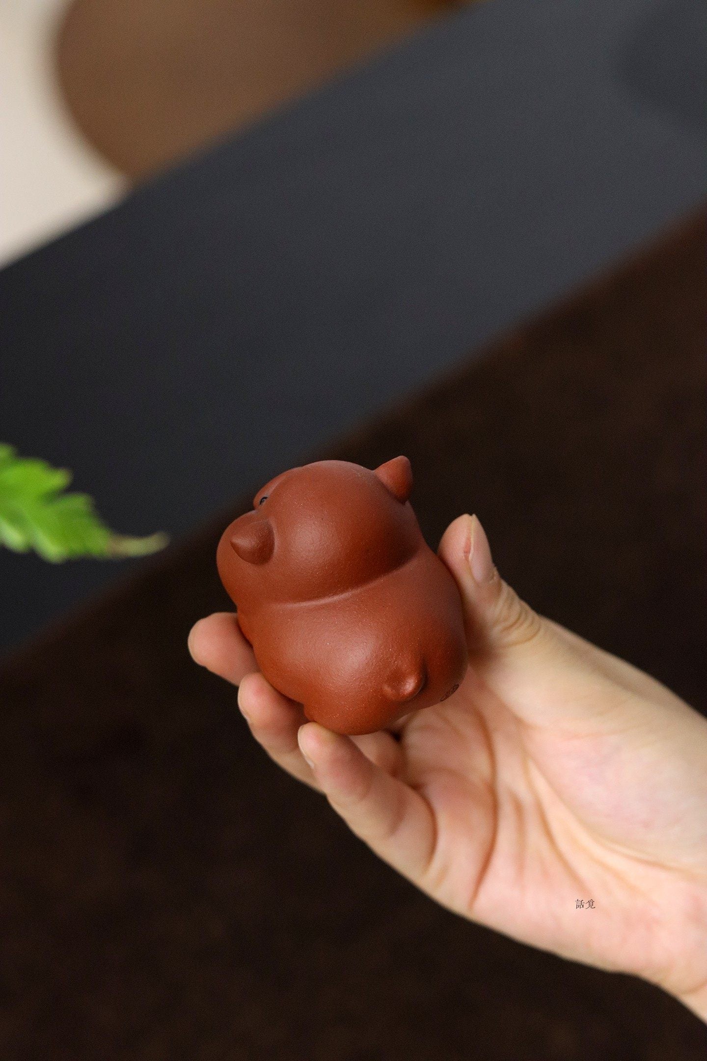 🐷 Prosperity Blessing Pig – Tea Pet (Small)