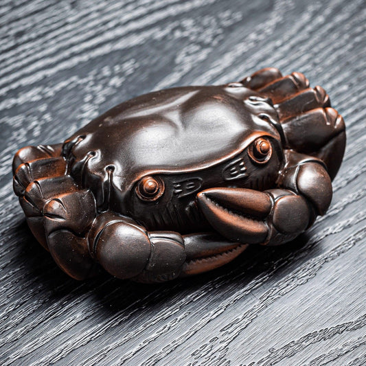 Crab-Shaped Ceramic Tea Strainer Nature-Inspired Functional Art for Mindful Tea Rituals