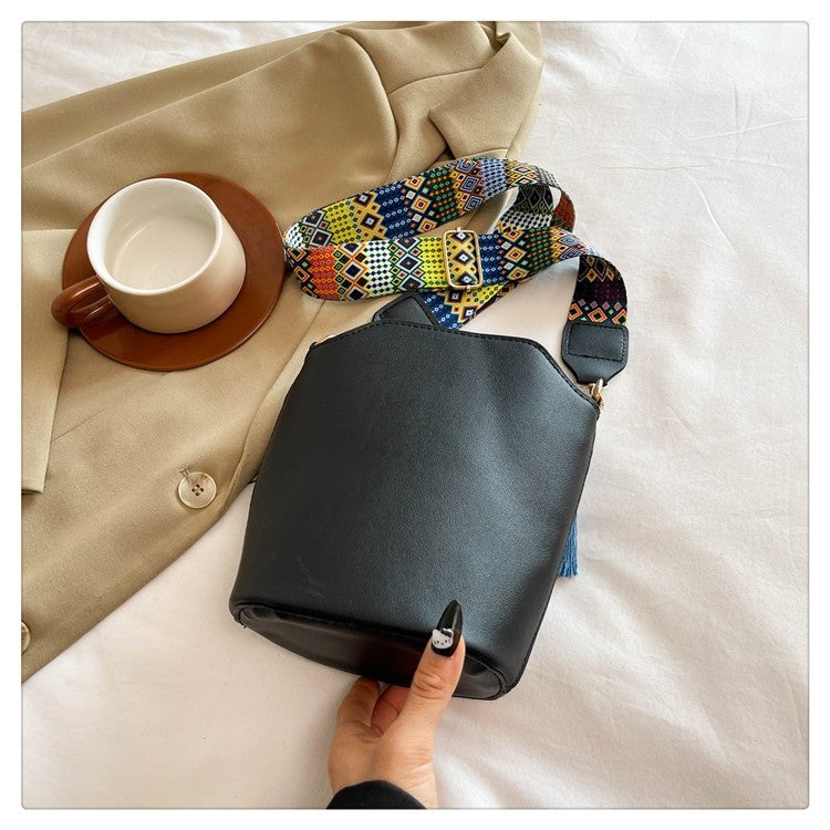 Bohemian Woven Bucket Bag Series