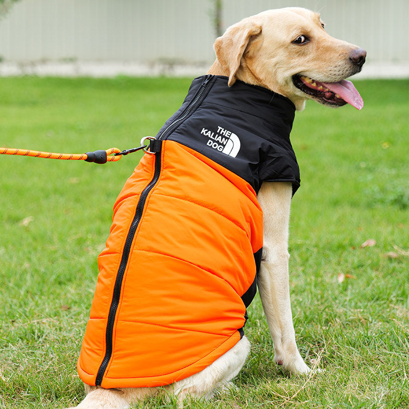 Waterproof Winter Dog Jacket with Warm Padding – Windproof, Cozy & Lightweight