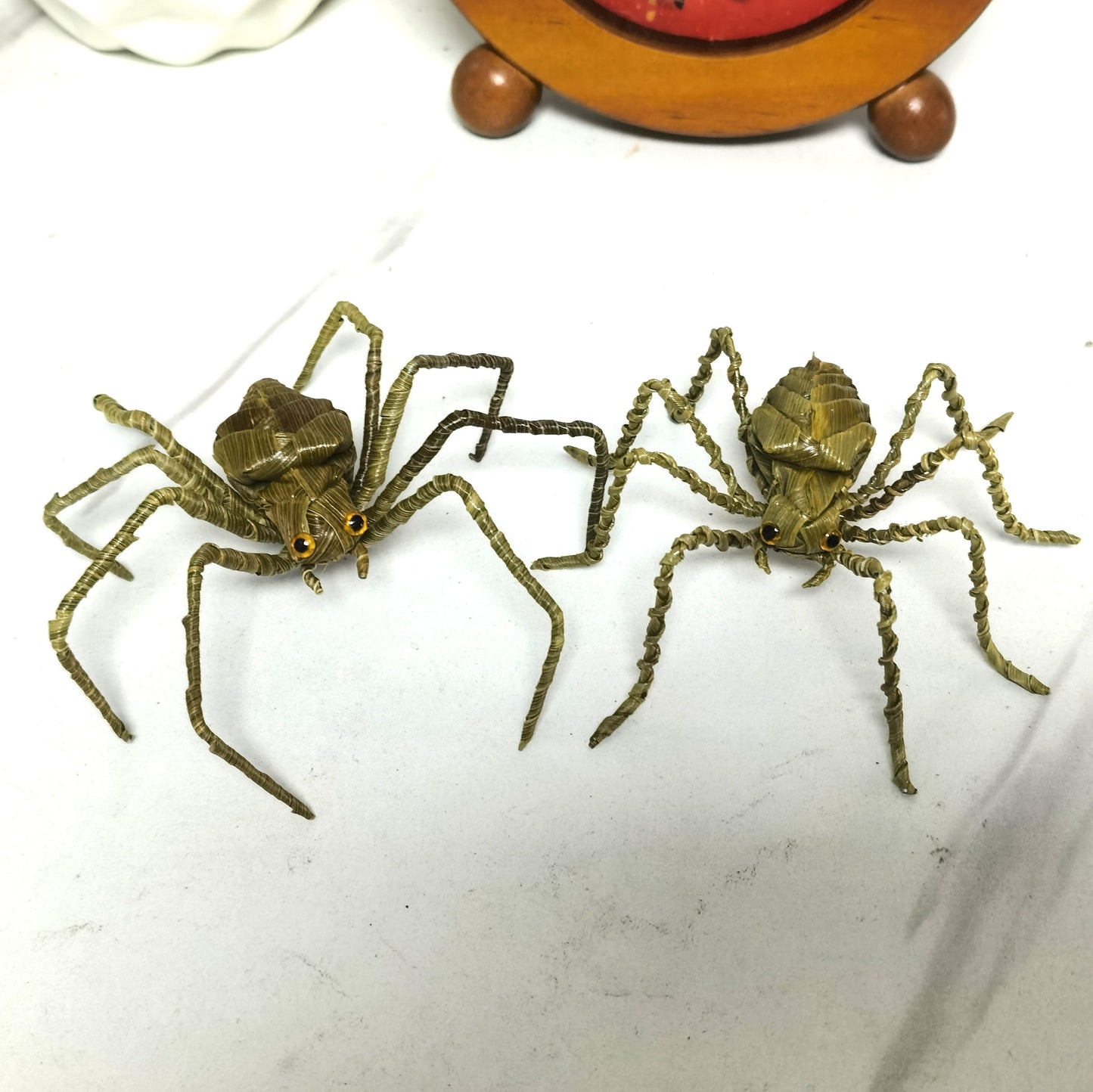Handwoven Straw Spider – Traditional Chinese Folk Craft