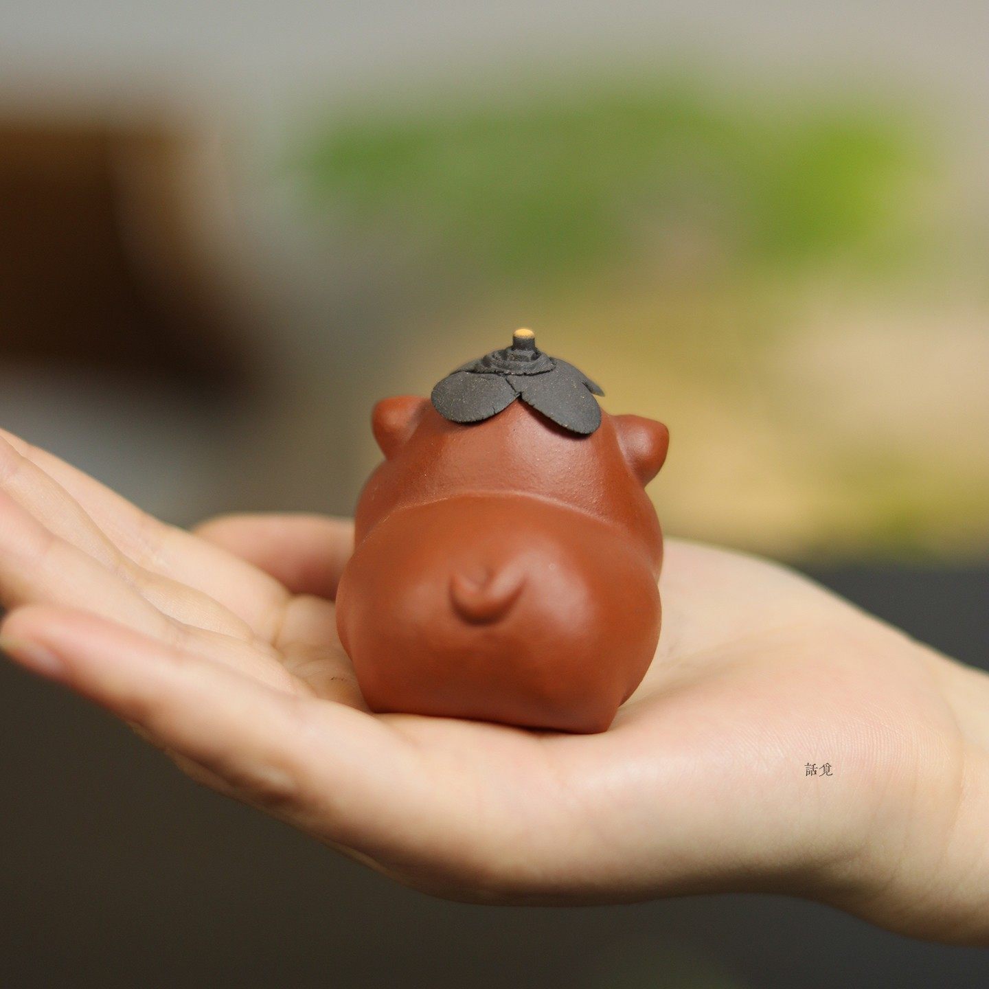 🐷 Prosperity Blessing Pig – Tea Pet (Small)
