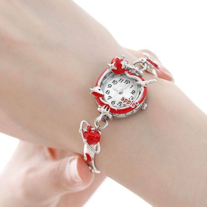 ⏱️ Cherry Time Bracelet Watch  A Small Reminder That Time Is Passing — Quietly