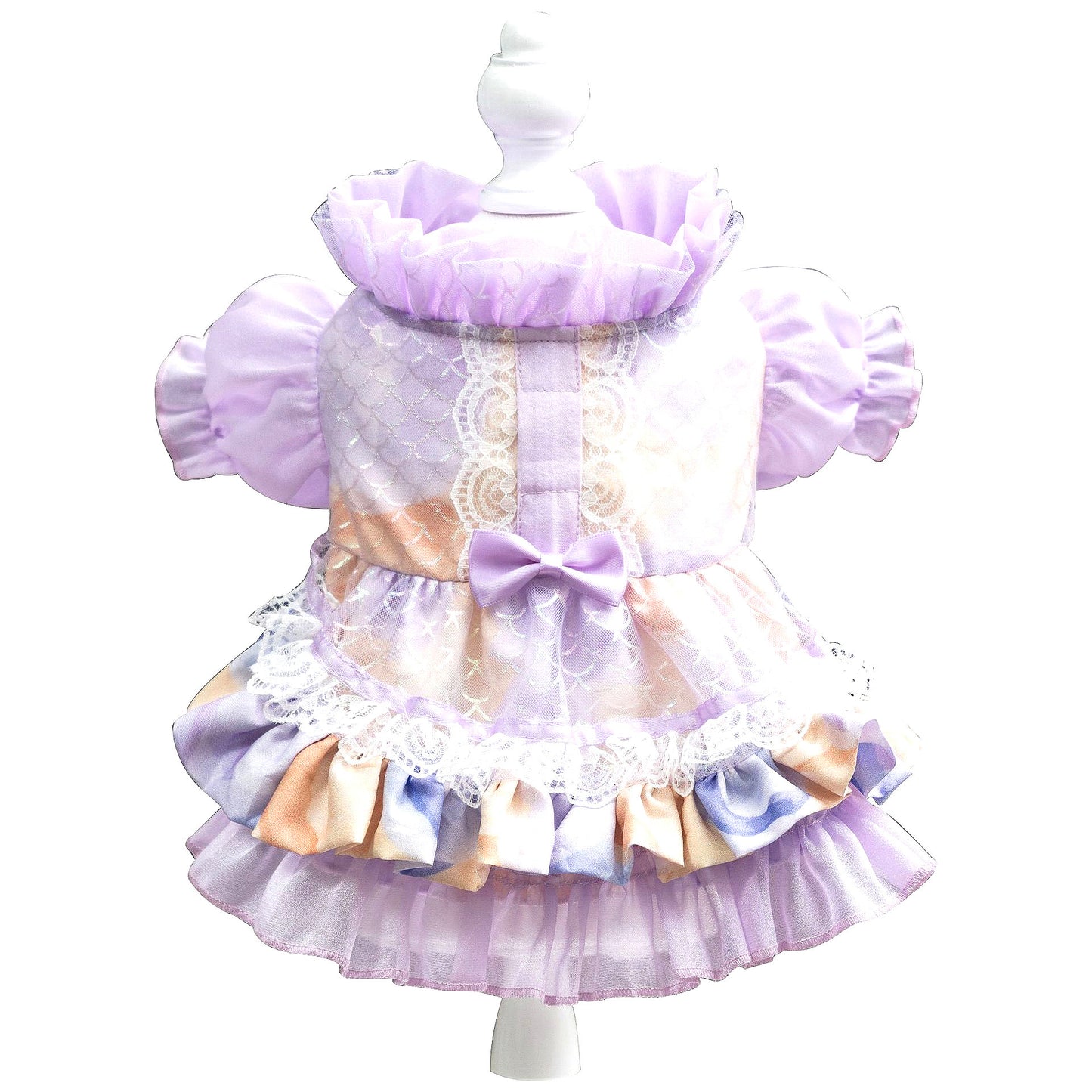 Summer Flutter Sleeve Dog Dress – Lightweight & Breathable Pet Outfit
