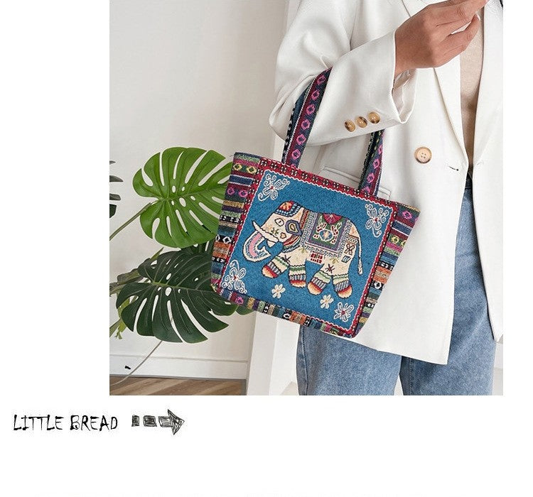One Bag, One Story – Bohemian Elephant Artisan Tote