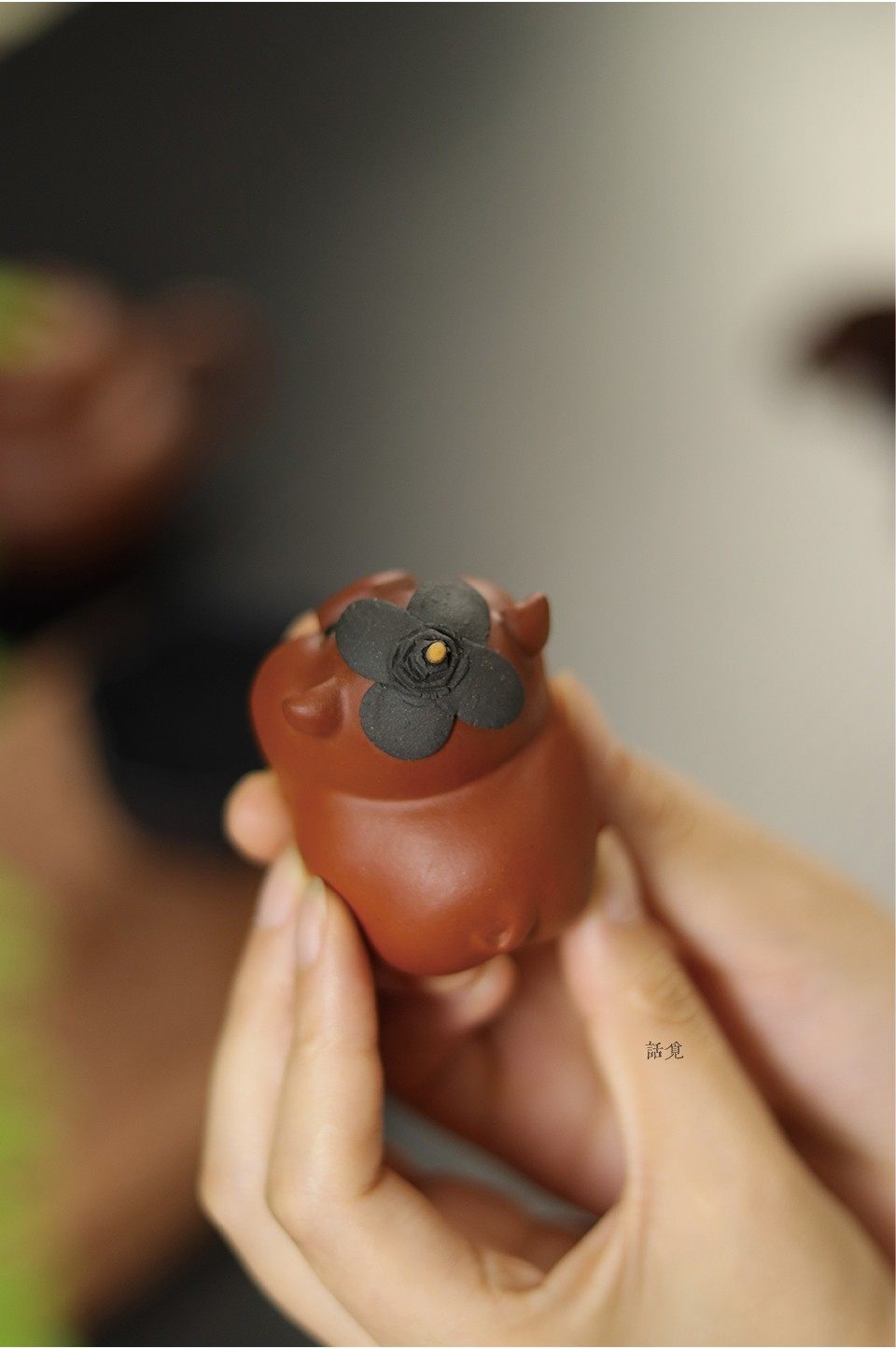 🐷 Prosperity Blessing Pig – Tea Pet (Small)