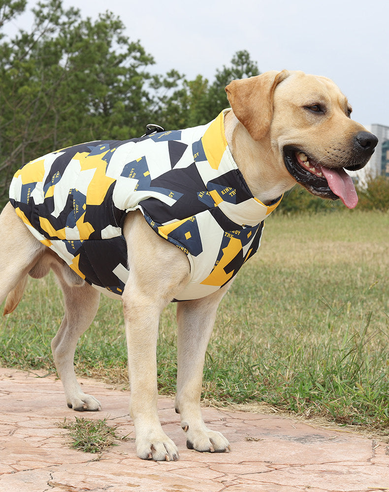 Waterproof Winter Dog Jacket with Warm Padding – Windproof, Cozy & Lightweight