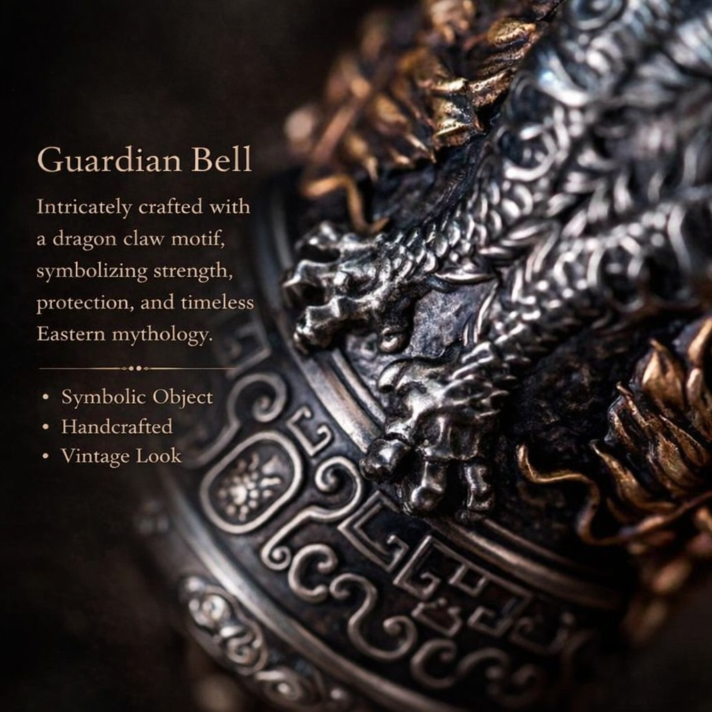 Guardian Dragon Bell 🐉 | Handcrafted Symbolic Bell with Weight & Presence