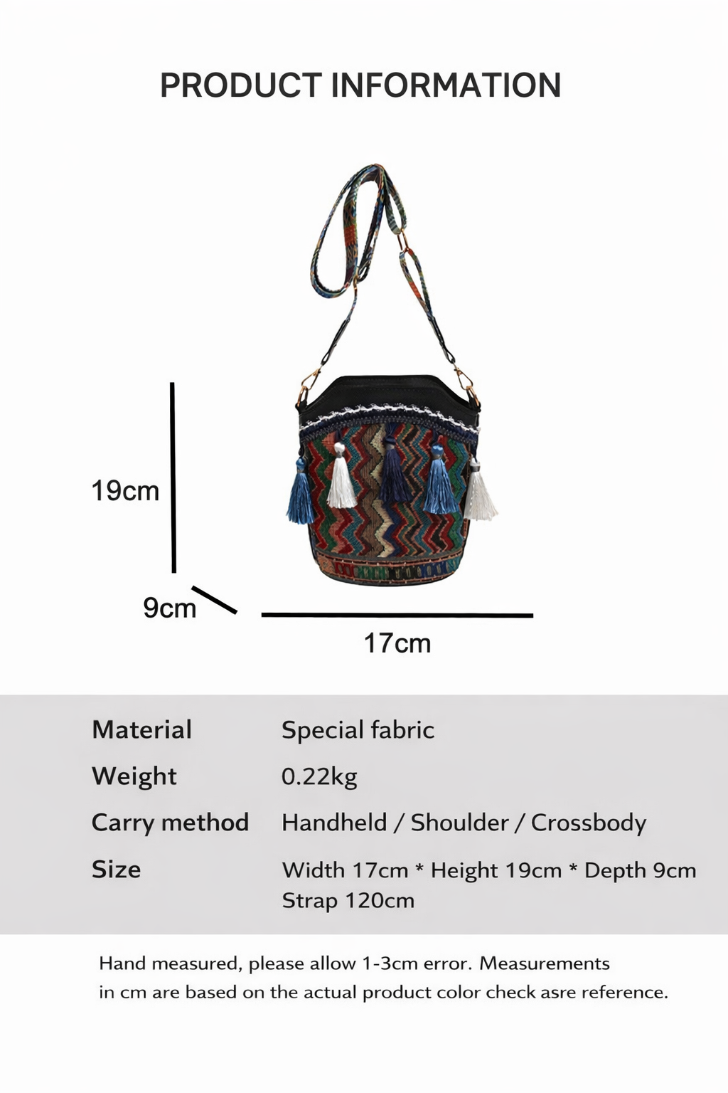 Bohemian Woven Bucket Bag Series